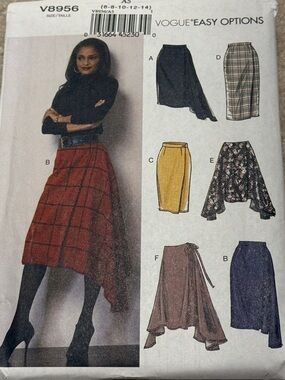 Vogue women's skirt sewing pattern